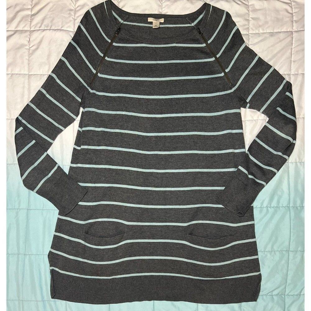 Caslon Striped Tunic Top Size 1